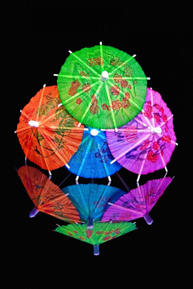 Cocktail Umbrellas VII art print by C. Thomas McNemar for $57.95 CAD