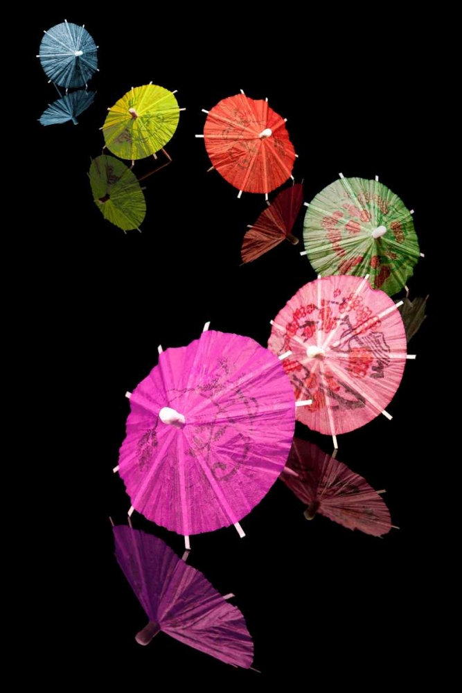 Cocktail Umbrellas VIII art print by C. Thomas McNemar for $57.95 CAD