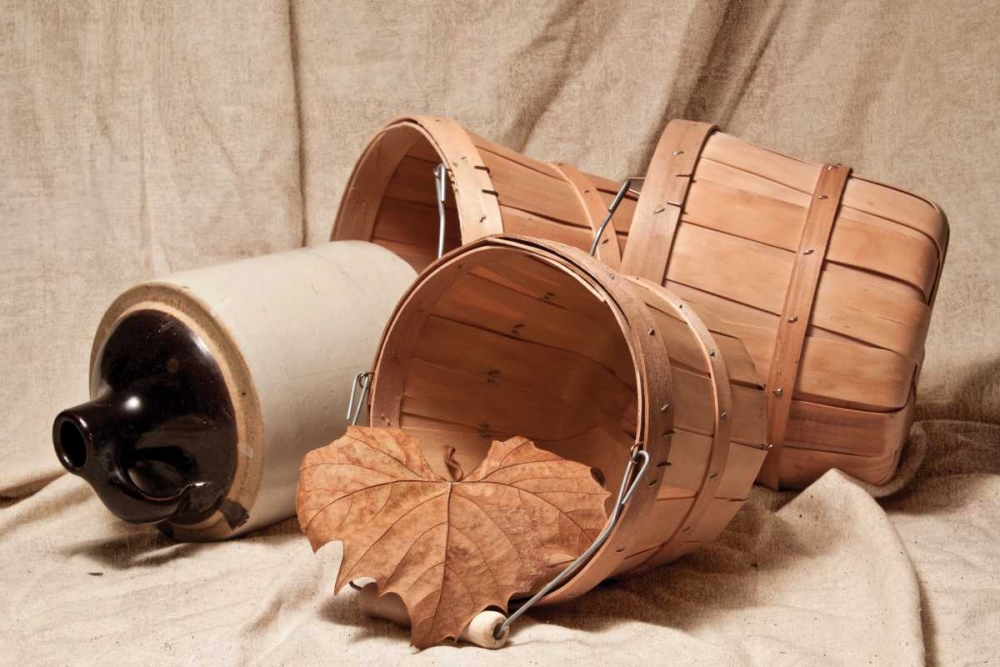Baskets with Crock II art print by C. Thomas McNemar for $57.95 CAD