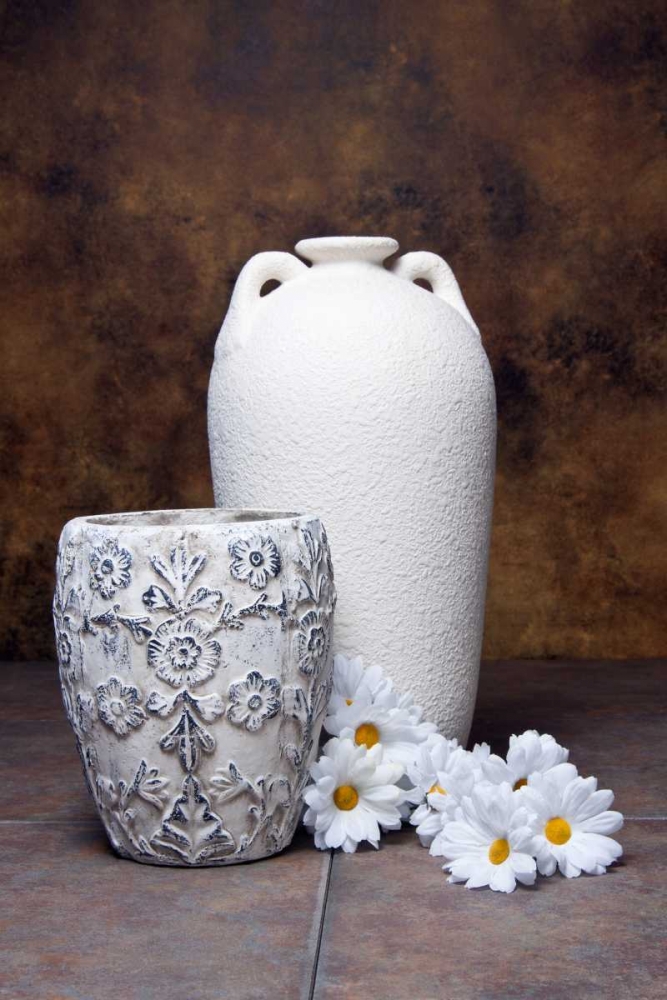 Vases with Daisies I art print by C. Thomas McNemar for $57.95 CAD