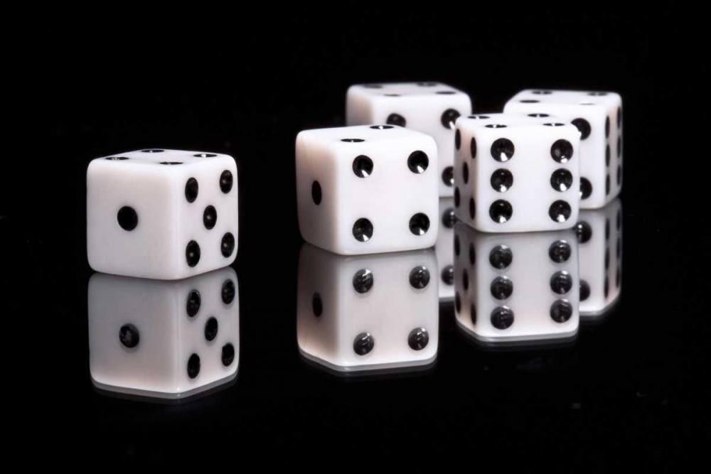 Dice II art print by C. Thomas McNemar for $57.95 CAD