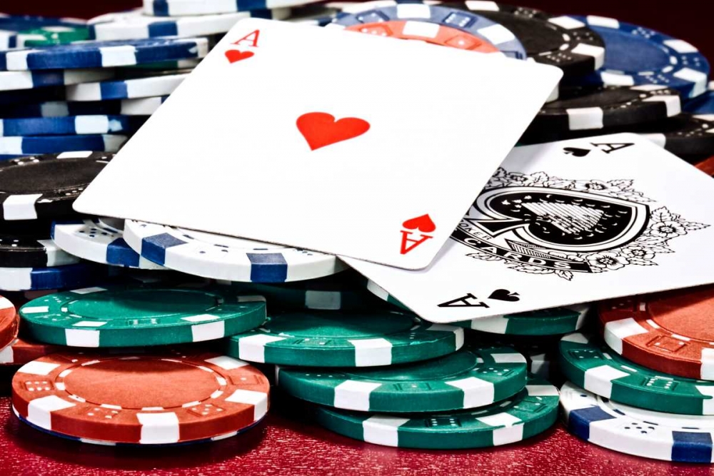 Poker Hand I art print by C. Thomas McNemar for $57.95 CAD