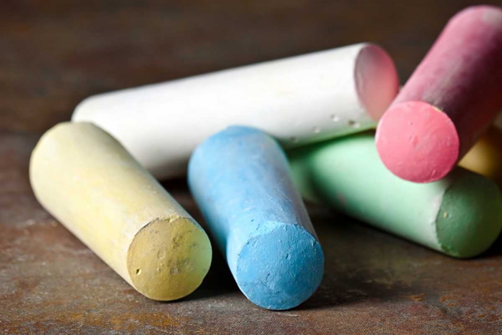Sidewalk Chalk I art print by C. Thomas McNemar for $57.95 CAD