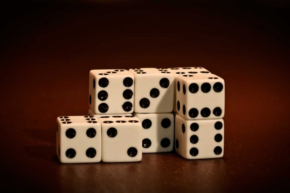 Dice Cubes II art print by C. Thomas McNemar for $57.95 CAD