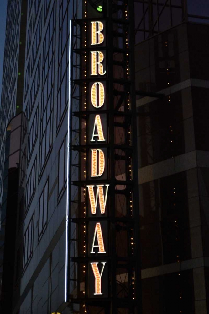 Broadway Sign art print by Brian Moore for $57.95 CAD