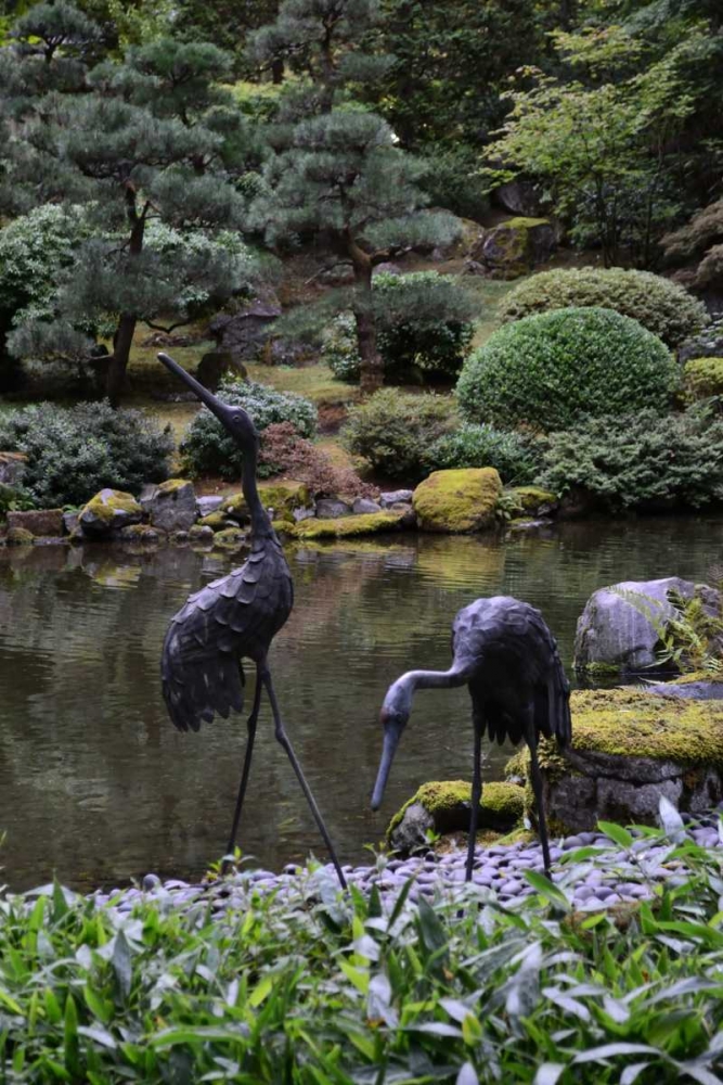 Japanese Gardens V art print by Brian Moore for $57.95 CAD
