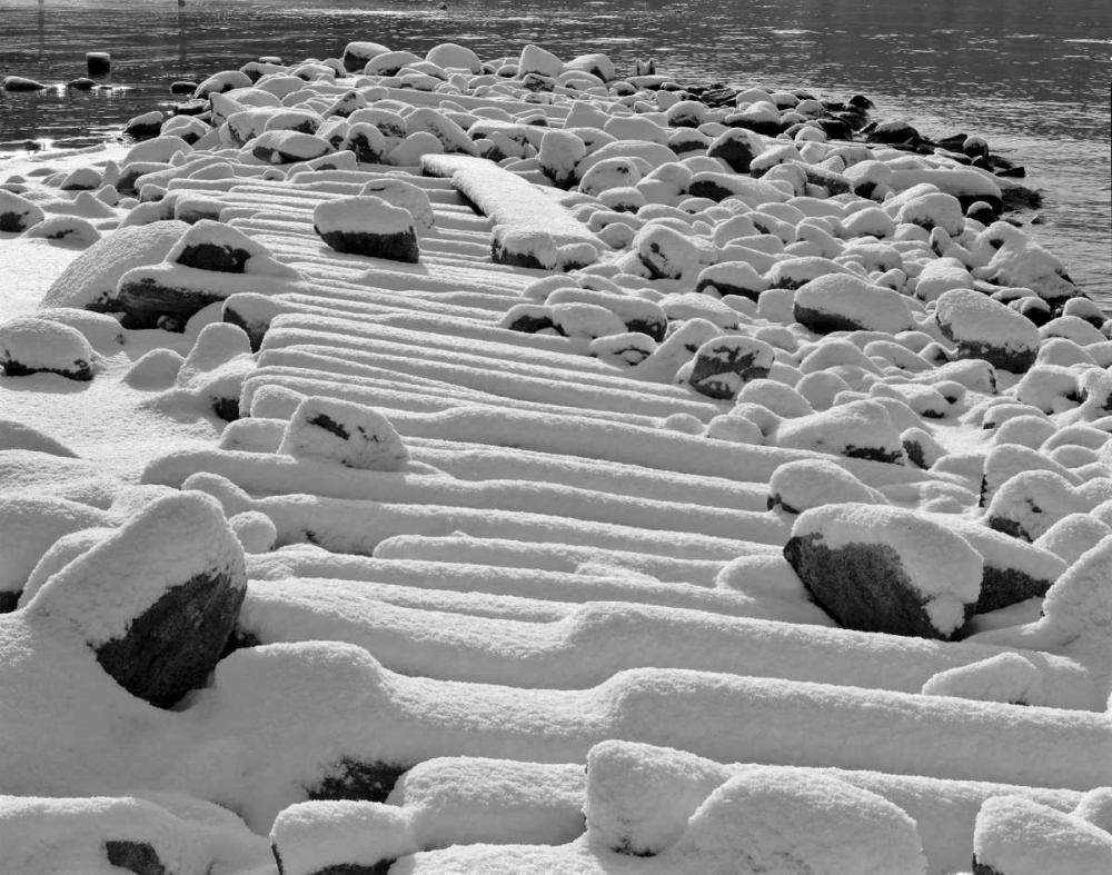 Tahoe Snow I art print by Lee Peterson for $57.95 CAD