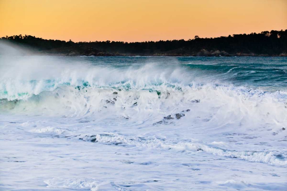 Carmel Waves I art print by Lee Peterson for $57.95 CAD