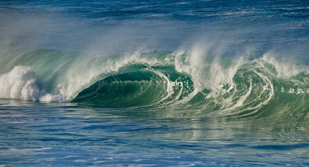 Ocean Waves I art print by Lee Peterson for $57.95 CAD