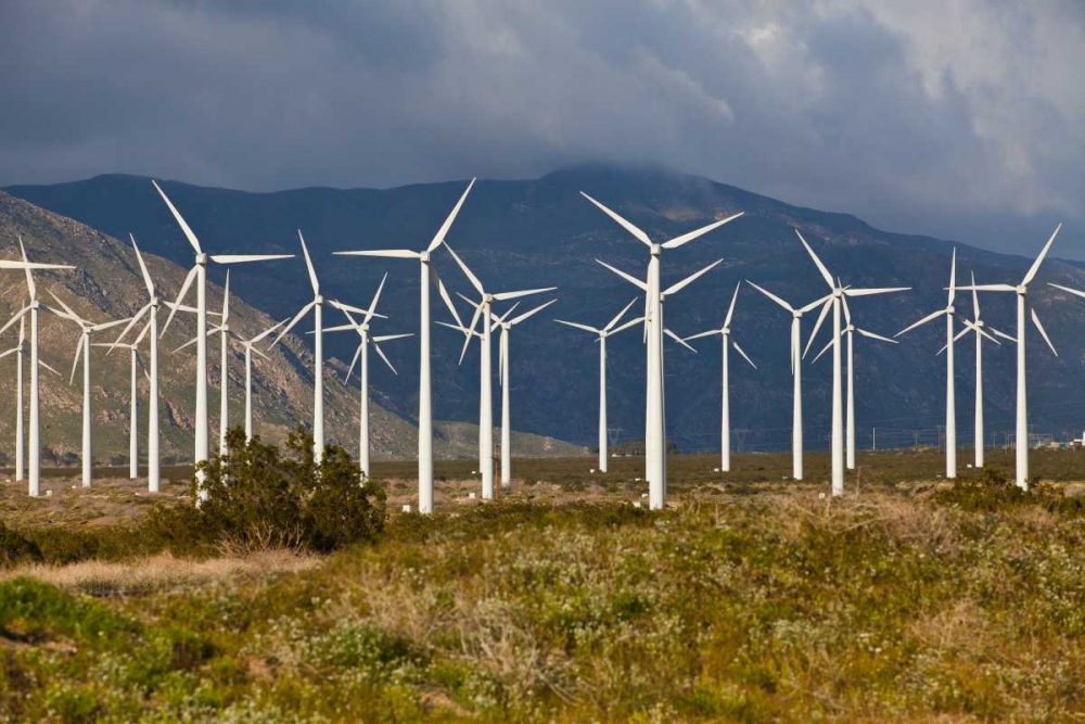 Windmills I art print by Lee Peterson for $57.95 CAD