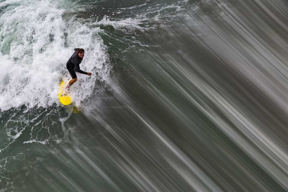 Oceanside Surf II art print by Lee Peterson for $57.95 CAD