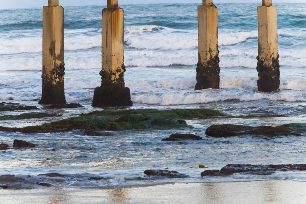 Ocean Beach Pier II art print by Lee Peterson for $57.95 CAD