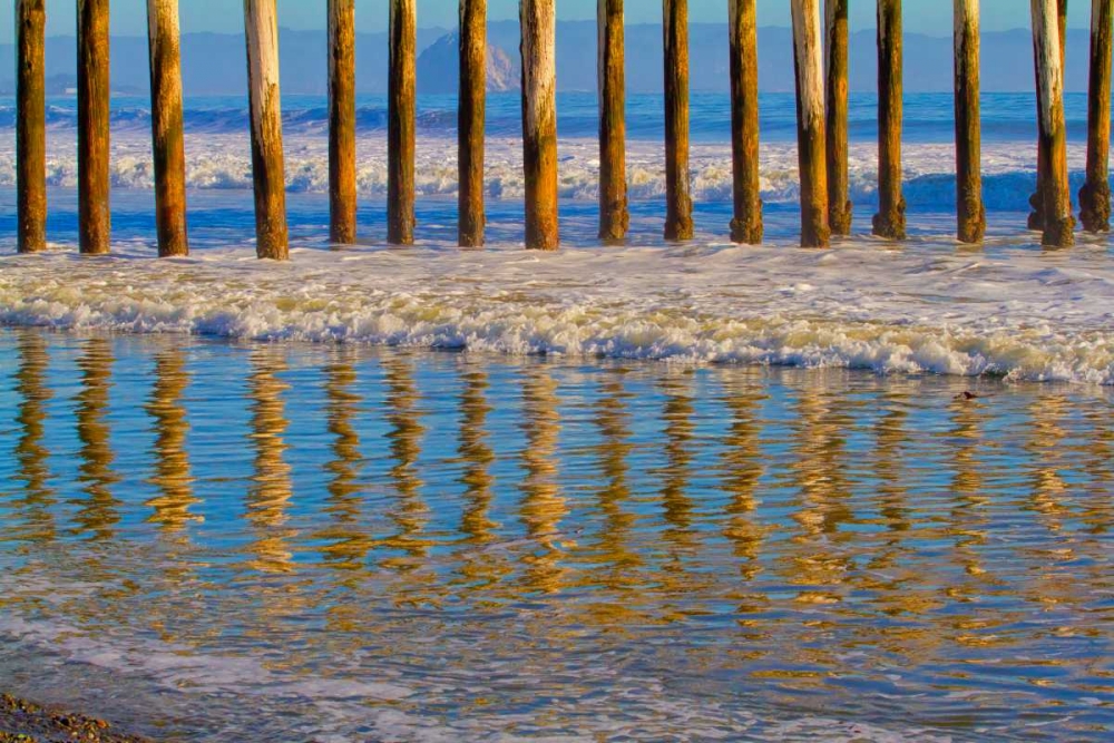 Pier Reflections I art print by Lee Peterson for $57.95 CAD