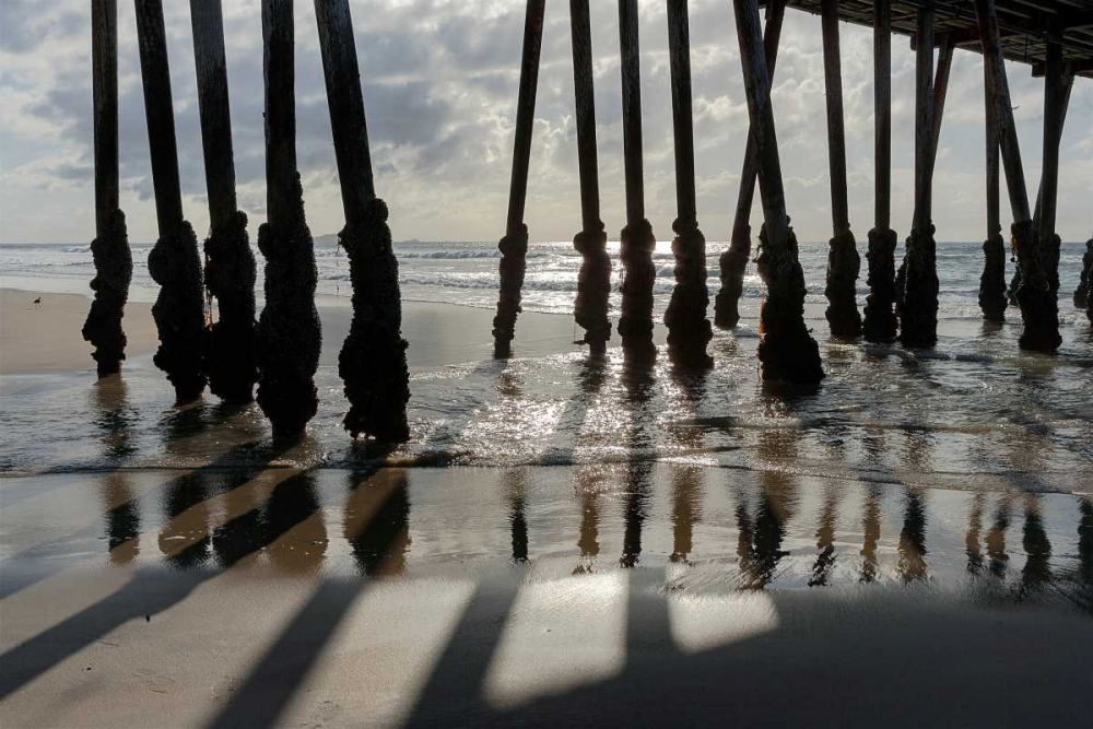 Pier Silhouette I art print by Lee Peterson for $57.95 CAD