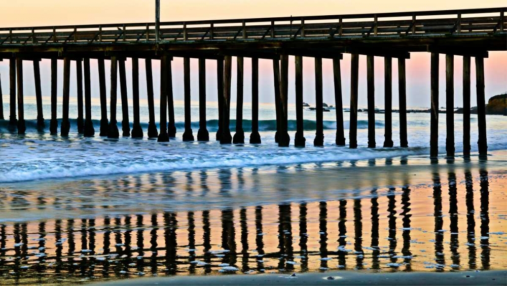 Pier Silhouette II art print by Lee Peterson for $57.95 CAD