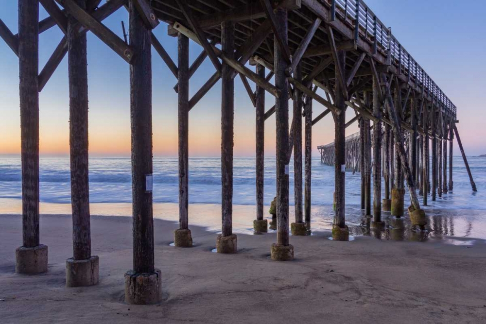 San Simeon Pier II art print by Lee Peterson for $57.95 CAD