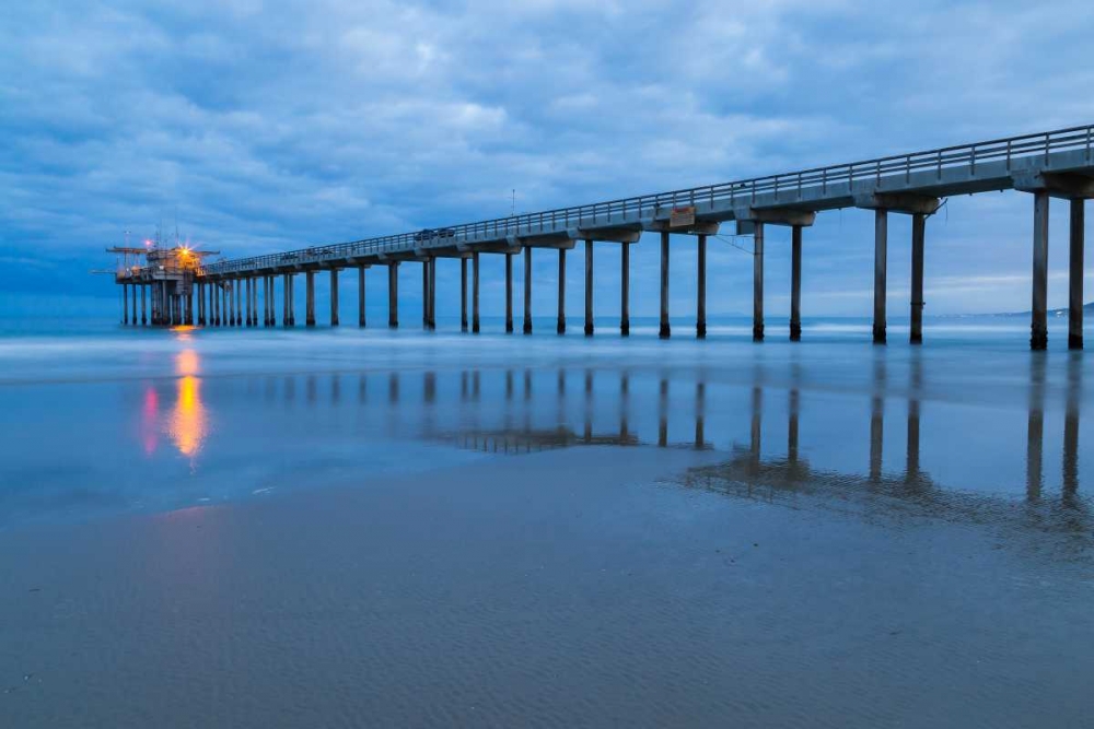 Scripps Pier I art print by Lee Peterson for $57.95 CAD