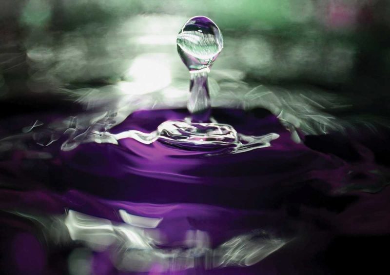 Grape Drink Drop II art print by Tammy Putman for $57.95 CAD