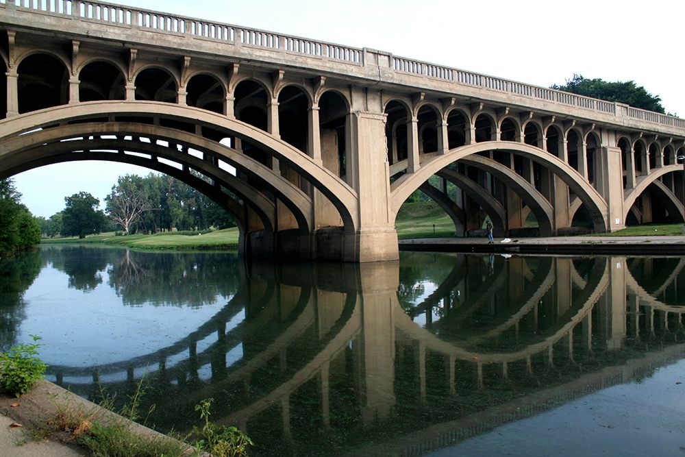 Bridge Reflections III art print by Tammy Putman for $57.95 CAD