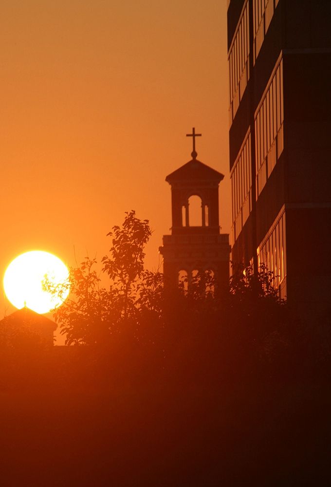 Sunrise Cross art print by Tammy Putman for $57.95 CAD