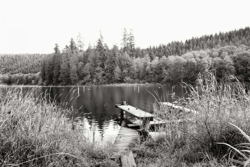 Baker Lake Dock art print by Dana Styber for $57.95 CAD