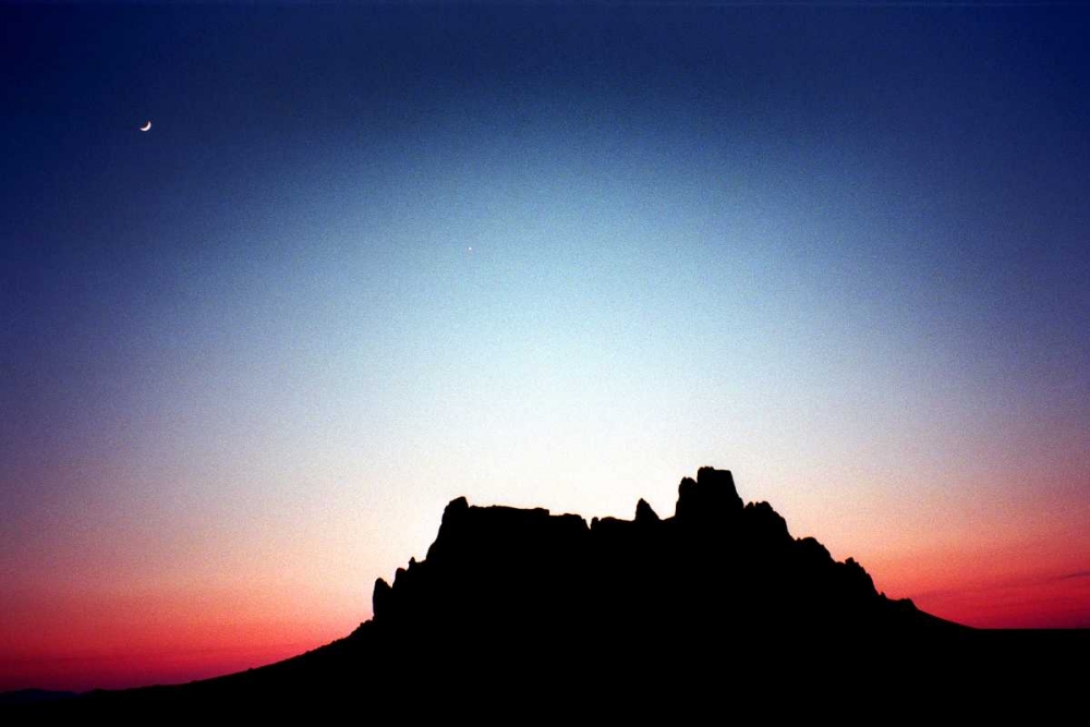 Shiprock at Dusk art print by Douglas Taylor for $57.95 CAD
