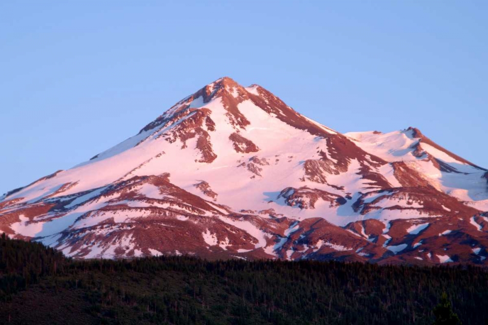 Shasta Sunset I art print by Douglas Taylor for $57.95 CAD