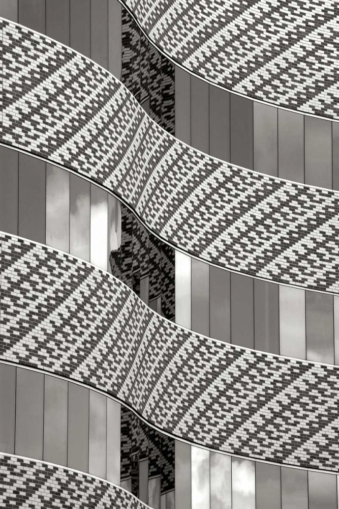 Brick and Glass I BW art print by Douglas Taylor for $57.95 CAD