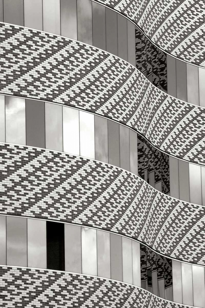Brick and Glass II BW art print by Douglas Taylor for $57.95 CAD