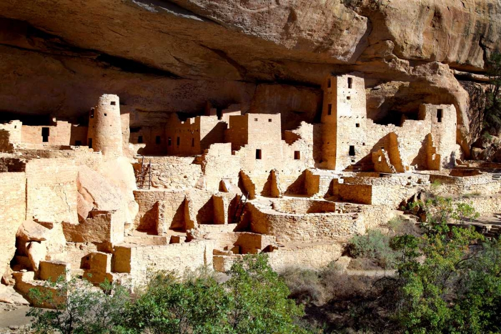 Cliff Palace Pueblo art print by Douglas Taylor for $57.95 CAD