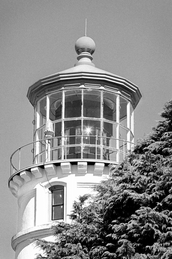 Umpqua River Lighthouse BW art print by Douglas Taylor for $57.95 CAD
