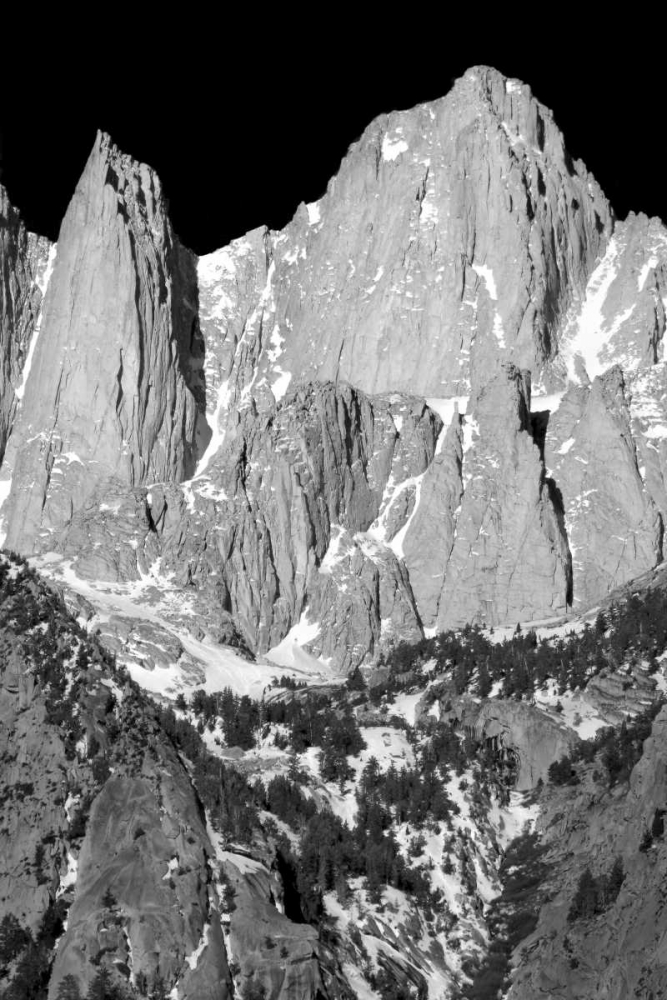 Morning on Mt. Whitney I BW art print by Douglas Taylor for $57.95 CAD