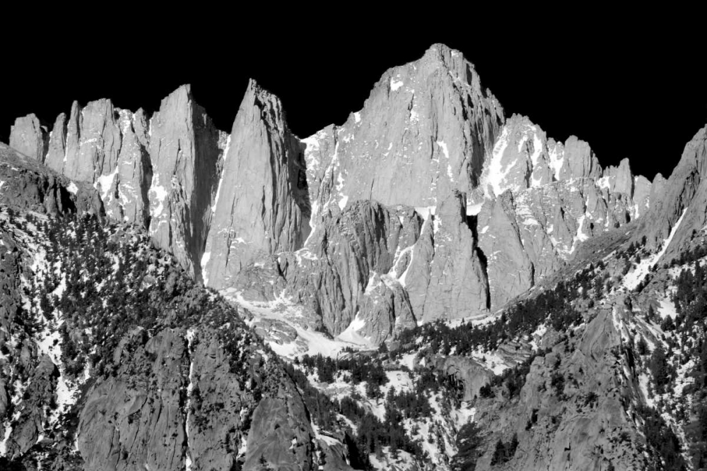 Mt. Whitney BW art print by Douglas Taylor for $57.95 CAD