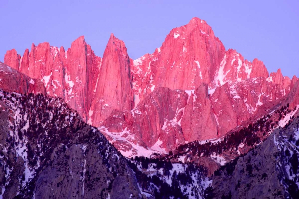 Alpenglow at Dawn art print by Douglas Taylor for $57.95 CAD