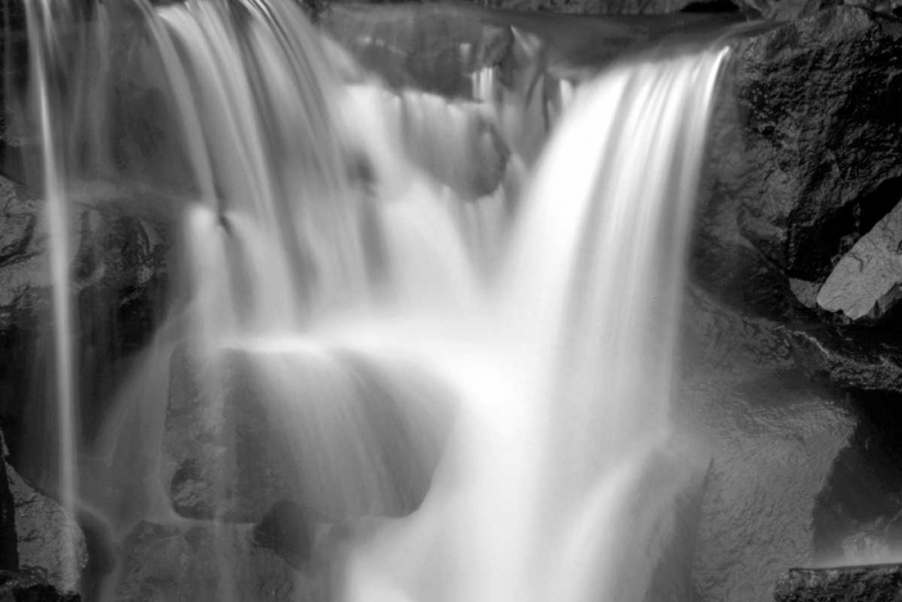 Falling Water I BW art print by Douglas Taylor for $57.95 CAD