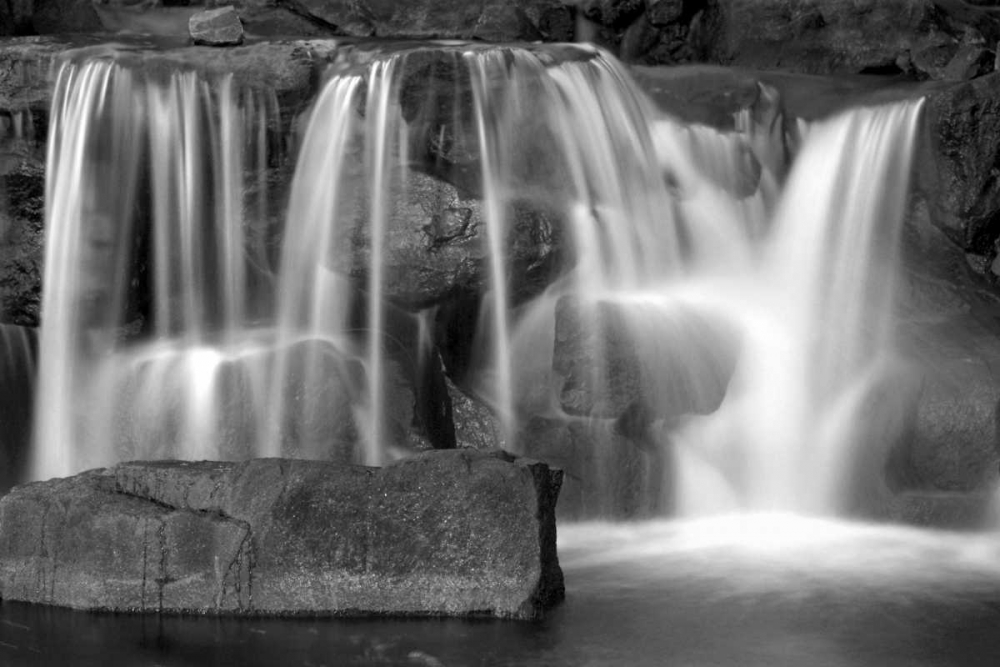 Sunset Waterfall I BW art print by Douglas Taylor for $57.95 CAD