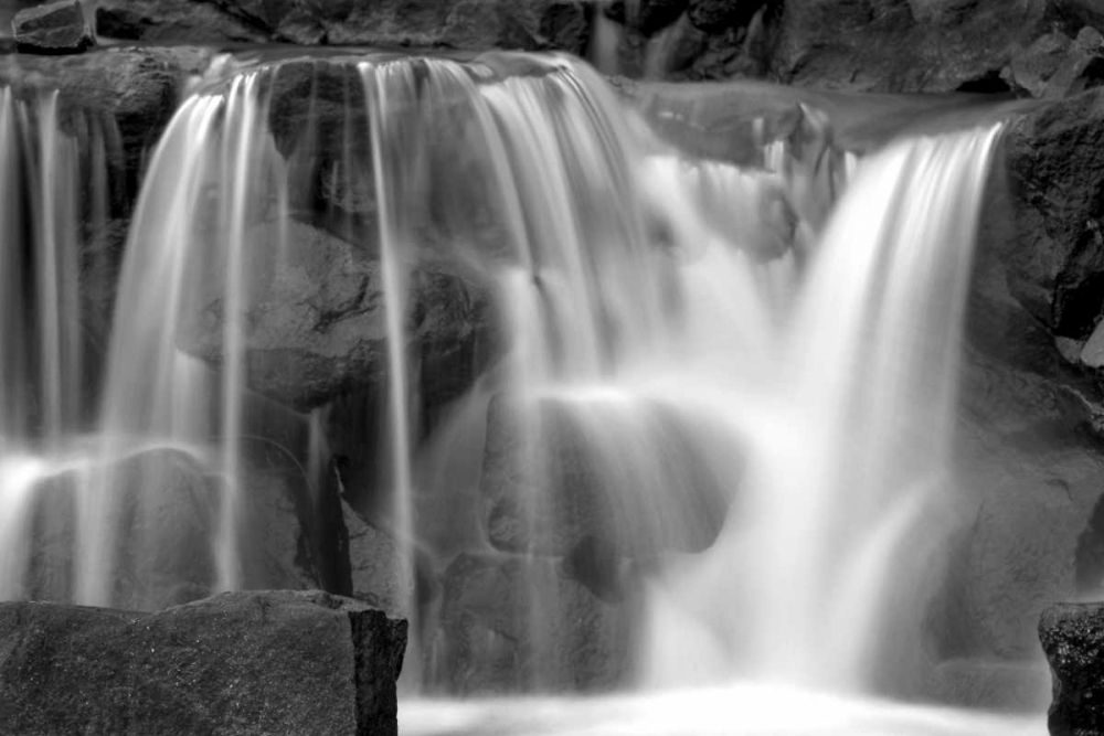 Sunset Waterfall II BW art print by Douglas Taylor for $57.95 CAD