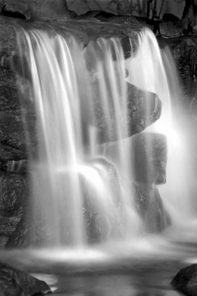 Sunset Waterfall II BW art print by Douglas Taylor for $57.95 CAD