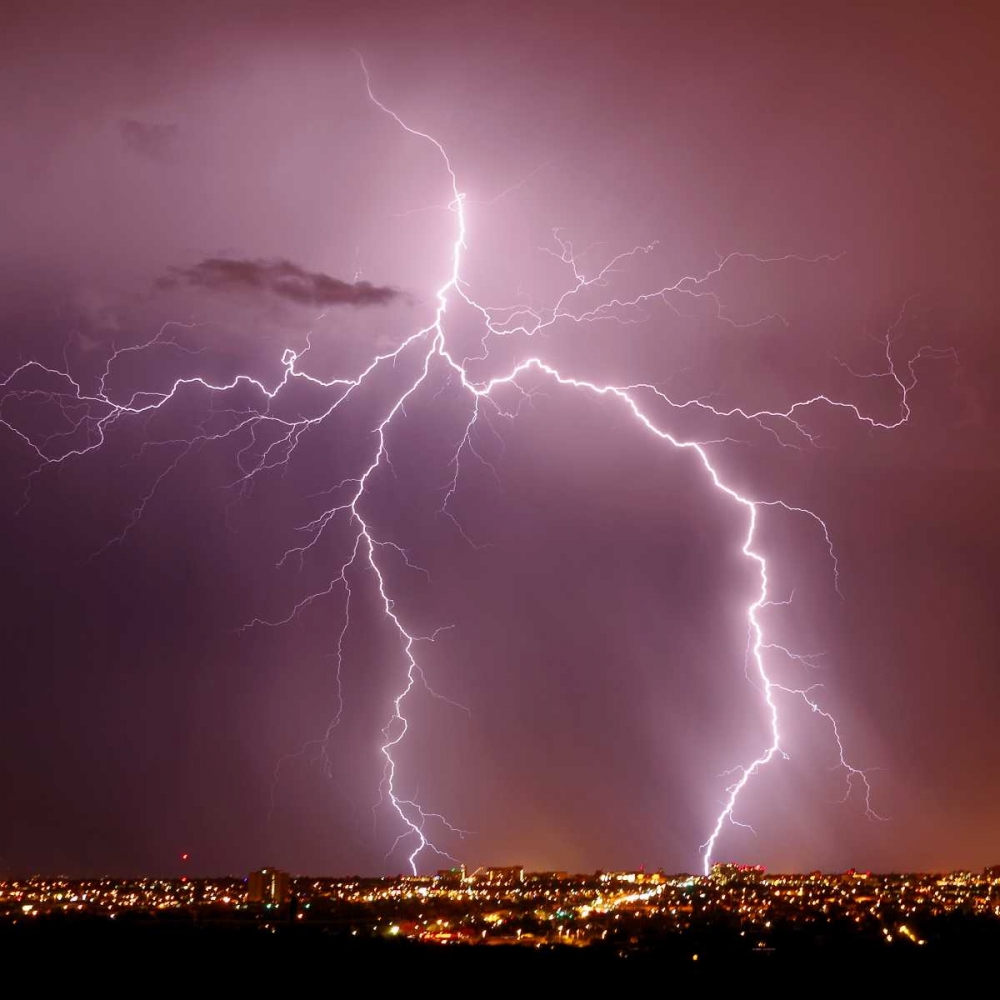 Urban Lightning I art print by Douglas Taylor for $57.95 CAD