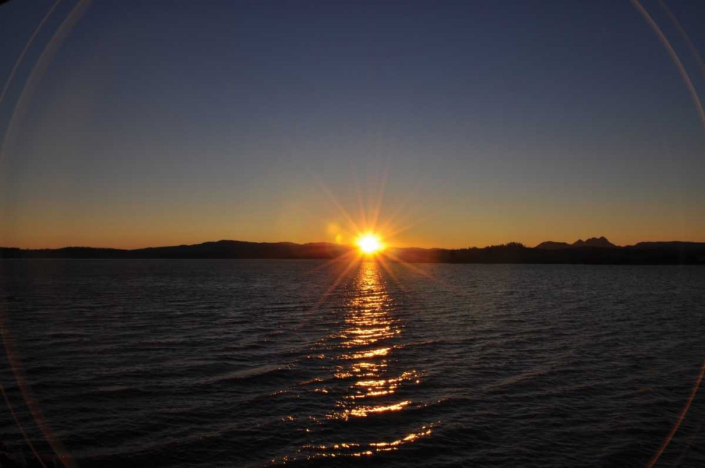 Water Sundown II art print by Logan Thomas for $57.95 CAD