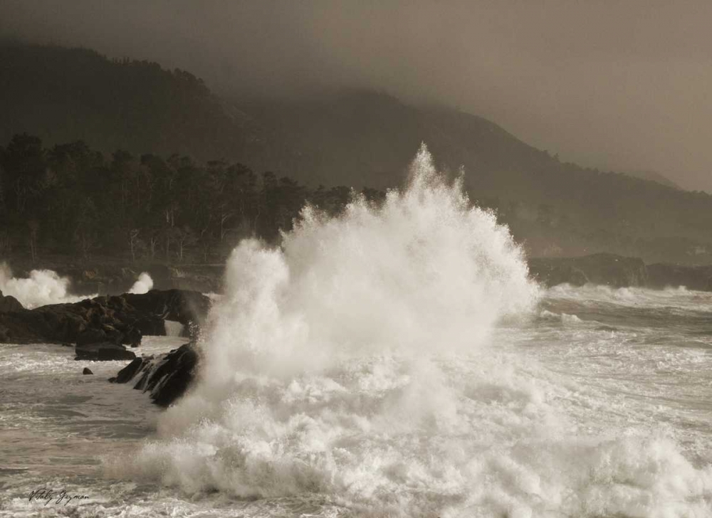 Waves of Passion art print by Vitaly Geyman for $57.95 CAD