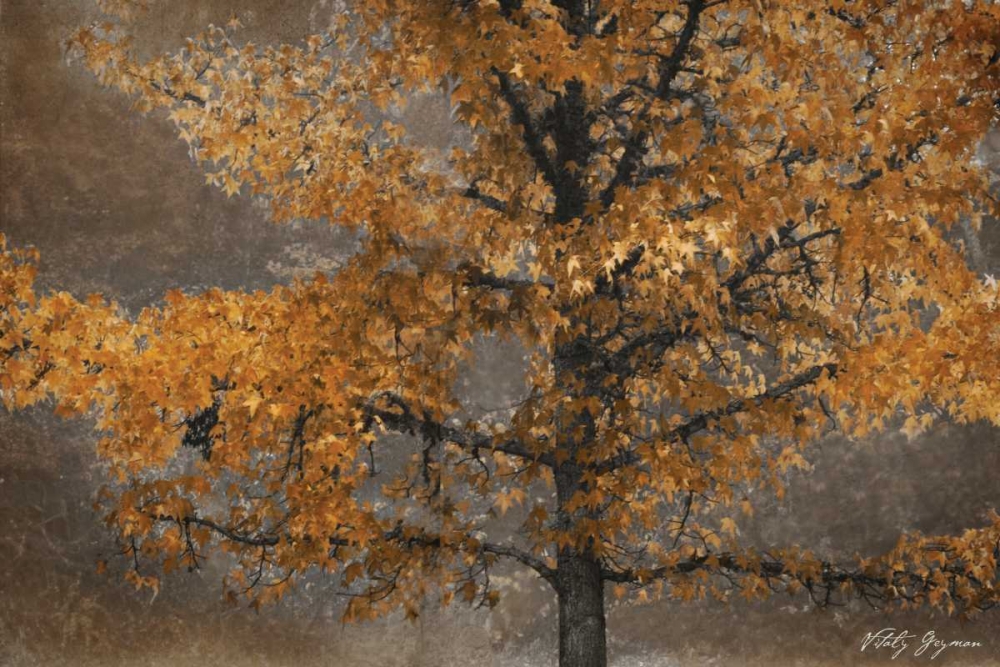Tree Angel II art print by Vitaly Geyman for $57.95 CAD