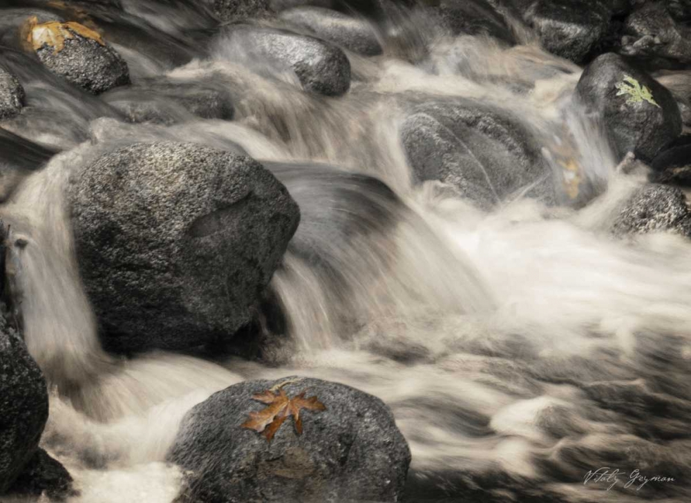 Silver Falls I art print by Vitaly Geyman for $57.95 CAD