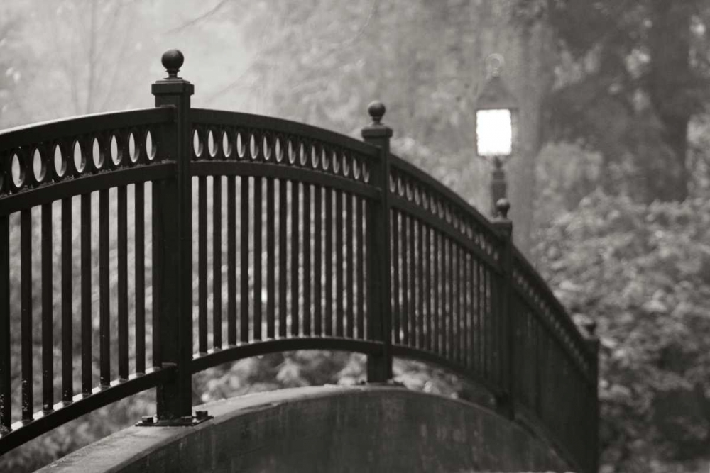 Bridge of Light II BandW art print by Vitaly Geyman for $57.95 CAD