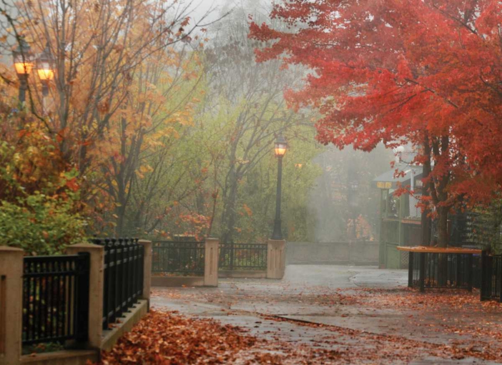 Fall Plaza I art print by Vitaly Geyman for $57.95 CAD