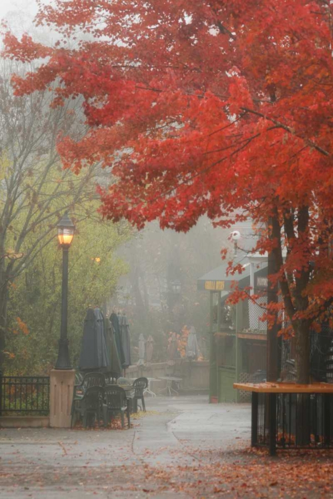 Fall Plaza III art print by Vitaly Geyman for $57.95 CAD