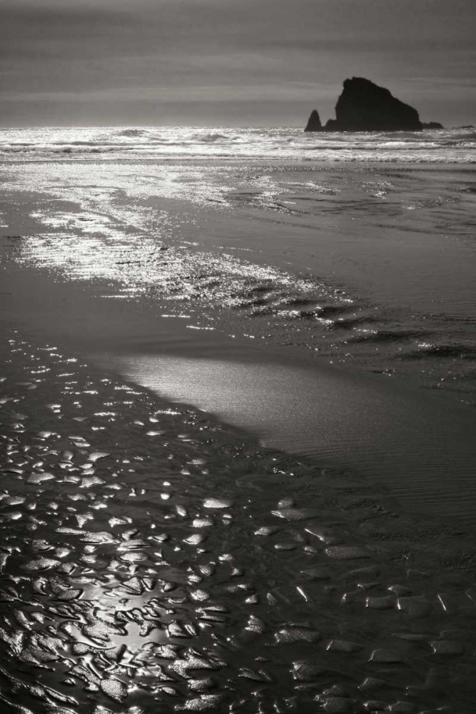 Seashore Serenity I BW art print by Vitaly Geyman for $57.95 CAD
