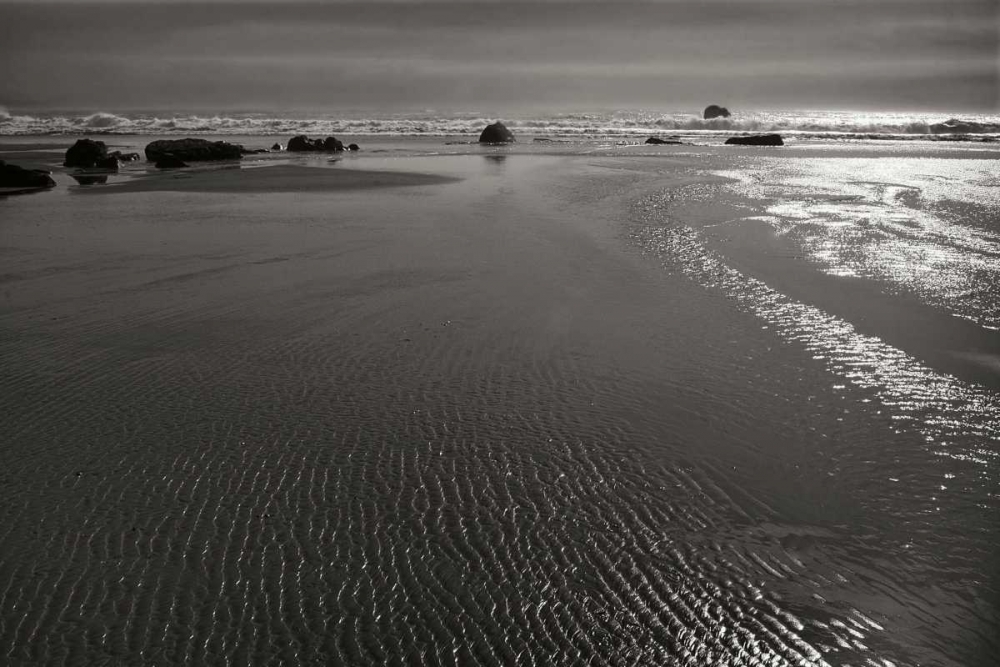 Seashore Serenity III BW art print by Vitaly Geyman for $57.95 CAD