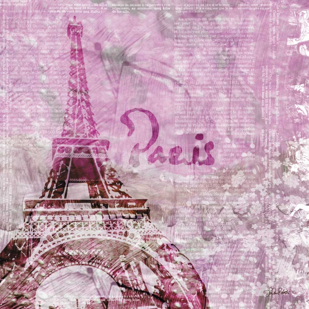 Lavender Paris art print by LuAnn Roberto for $57.95 CAD
