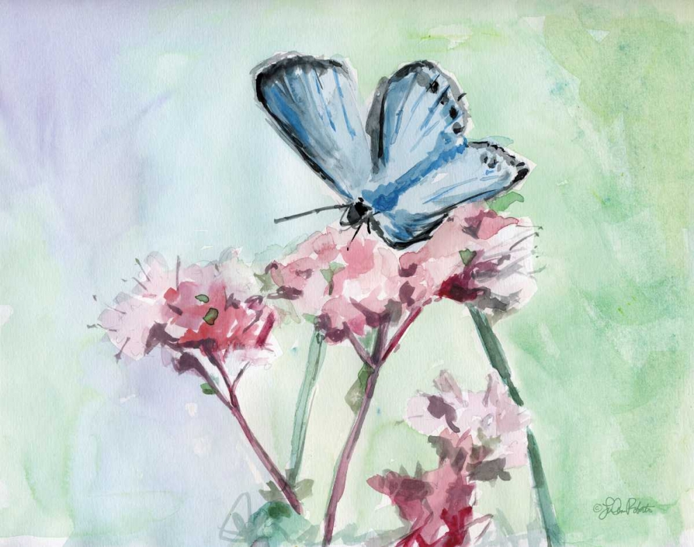 Watercolor Butterfly I art print by LuAnn Roberto for $57.95 CAD